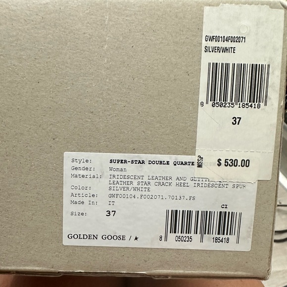 Golden Goose
Superstar iridescent low-top sneakers - Picture 3 of 5